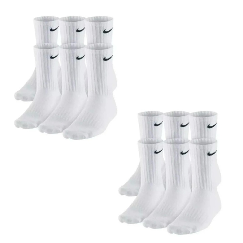 2 packages Nike Everyday White Crew Socks 2 packages